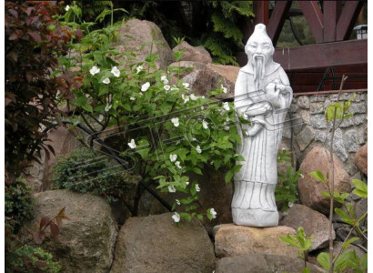 Chinesischer Konfuzius Figur Statue Figuren Skulptur Garten