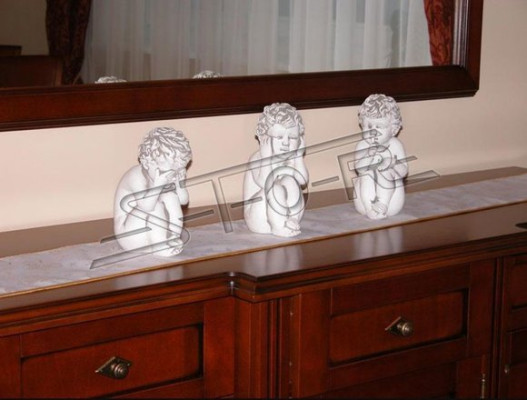 Deko Grabschmuck Grab Stein Dekoration Figur Engel Skulptur Gott Heilig