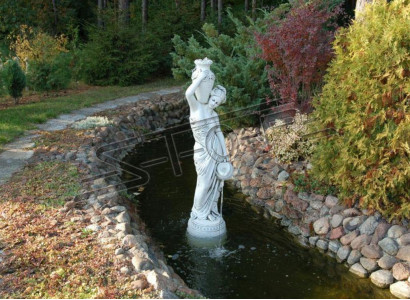 Dekoration Figur Fontaine Garten Designer Figuren Skulptur