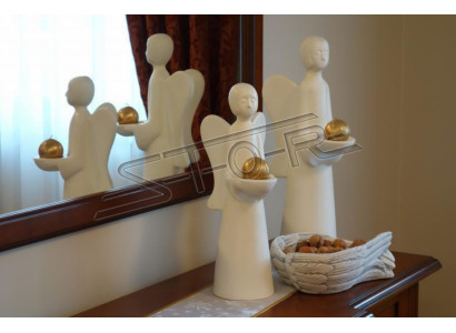 Dekoration Gefäße Schalen Schale Engel Flügel Schlüssel Ablage