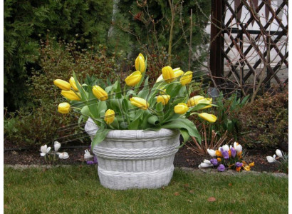 Design Blumentopf Top Dekorative Planz Kübel Gefäß Töpfe Figur Gesicht