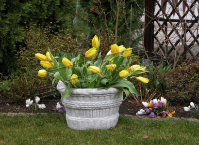 Design Blumentopf Top Dekorative Planz Kübel Gefäß Töpfe Figur Gesicht