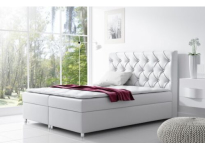 Chesterfield Bett Modern Boxspringbett Doppelbett Polsterbett Betten 200x200 Neu