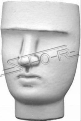 Design Blumentopf Top Planz Kübel Deko Gefäß Figur Töpfe Gesicht Skulptur