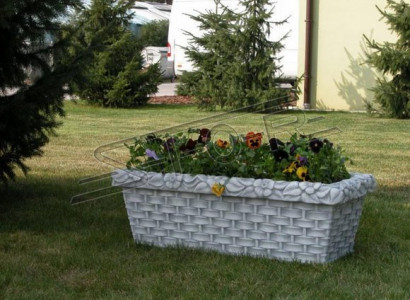 Design Blumentopf Top Planz Kübel Gefäß Dekorative Töpfe Figur Gesicht