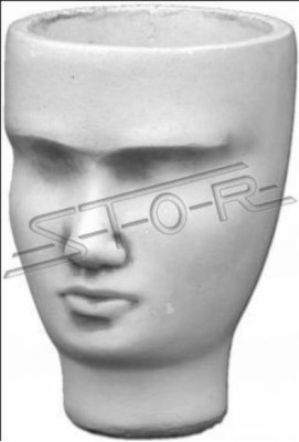 Design Blumentopf Top Planz Kübel Gefäß Figur Töpfe Deko Gesicht Skulptur