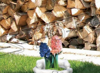 Design Blumentopf Top Planz Kübel Gefäß Töpfe Figur Dekor Hände Skulptur