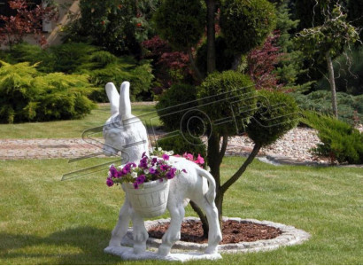 Design Figur Esel Skulptur Figuren Skulpturen Statuen Statue Garten