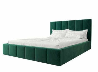 Doppelbett Luxus Samt Textil Bett Doppel Schlafzimmer Design 160x200cm