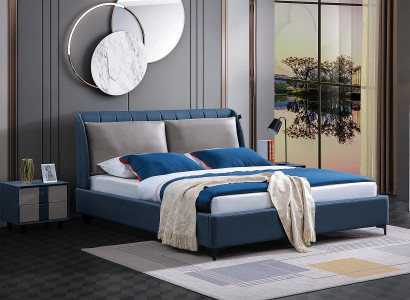 Doppelbett Schlafzimmer Hotel Ehe Luxus Bett 2x Nachttisch 3tlg. Set Betten Neu.