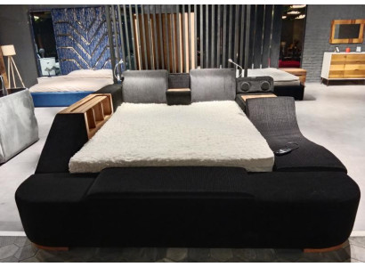 Bunte Schlafzimmer Möbel farbenfrohen Möbeln Bett Betten Schwarz Modern Bett