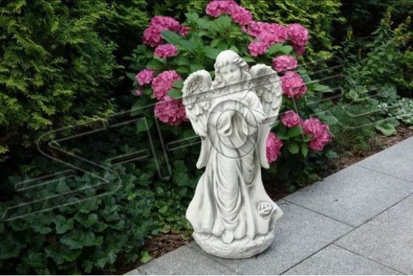 Engel 78cm Skulptur Design Figur Statue Garten Figuren Statuen