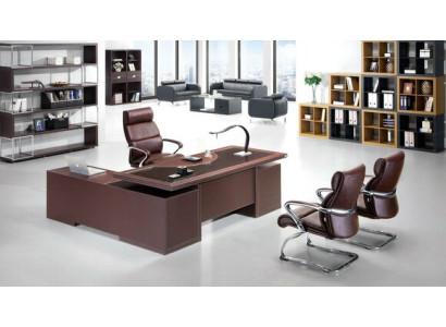 Exclusiver Schreibtisch Designer Tisch Hochklassige Büro Einrichtung