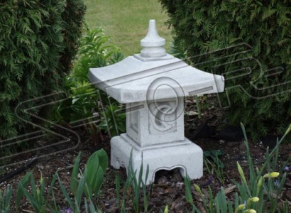 Feng Shui, Gartenfigur, Skulptur, Japan Steinguss Gartendeko Design Haus Figur