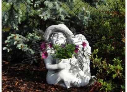 Figur Dekoration Blumenkübel Blumentöpfe Pflanz Kübel Dekor Figur Garten