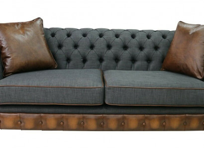 Moderne  Chesterfield Couch - Luxus Designer Sofa - Stil Möbel