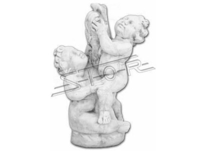 Figur Skulptur Kinder engel Skulpturen Designer Garten Figuren