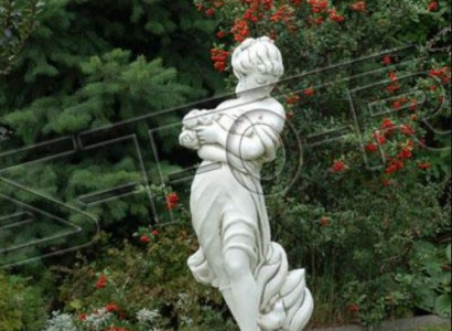 Frau 122cm Skulptur Design Figur Statue Garten Figuren Statuen