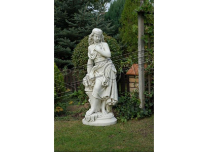 Frau 132cm Skulptur Design Figur Statue Garten Figuren Statuen