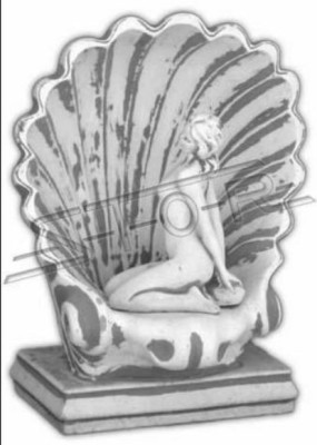 Frau 41cm Skulptur Design Figur Statue Garten Figuren Statuen