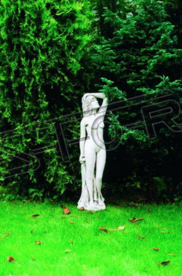Frau 98cm Skulptur Design Figur Statue Garten Figuren Statuen
