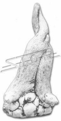 Garten Deko Frettchen Statue Skulptur Figuren Skulpturen Designer