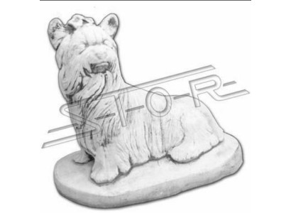 Garten Deko Hund Statue Skulptur Figuren Skulpturen Designer Figur