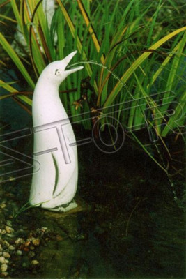 Garten Deko Pinguin Statue Skulptur Figuren Skulpturen Designer Figur