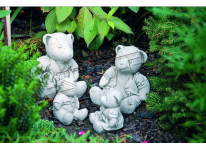 Garten Dekoration Bär Terrasse Stein Figuren Figur Dekorative Natur Statue