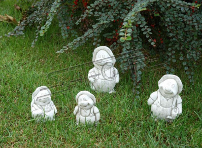 Garten Dekoration Eule Terrasse Natur Stein Figuren Figur Dekorative Statue