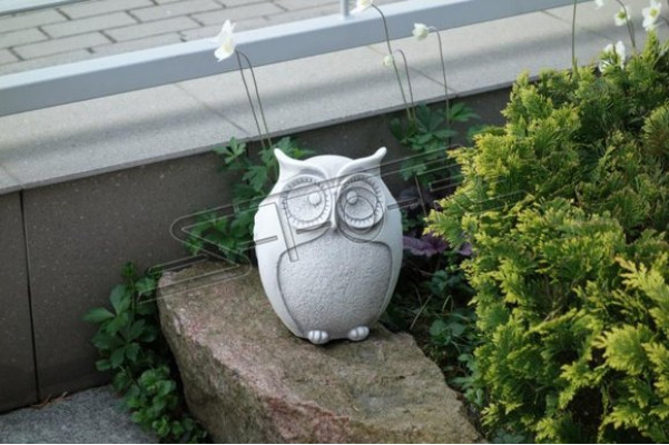 Garten Dekoration Eule Terrasse Stein Figuren Figur Dekorative Natur Statue