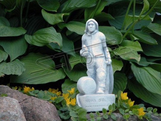 Garten Dekoration Fischer Statue Skulptur Figuren Skulpturen Designer