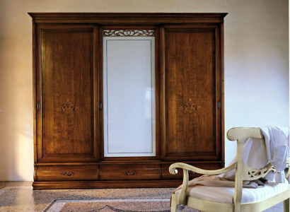 Kleider Schrank Design Kleiderschränke Spiegel Möbel Wohnen Vaccari cav giovanni