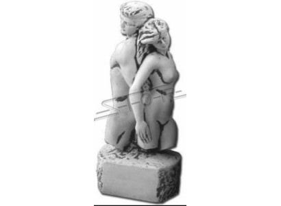 Adam & Eva Skulptur Design Figur Statue Garten Figuren Statuen