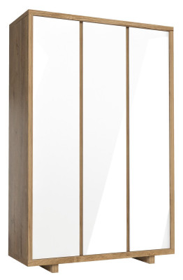 Komplettes Schlafzimmer Set Bett Nachttisch Kleiderschrank Kommode Design 5 tlg.