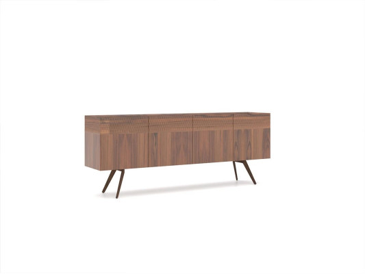 Modern Design Esszimmer Komplett Esstisch 4x Stühle Luxus Sideboard Neu Vitrine