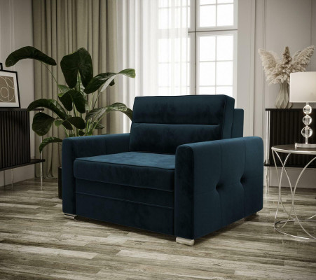 Relax Stoff Textil Lounge Fernseh 1 Sitzer Sessel Design Stuhl Polster Club Neu