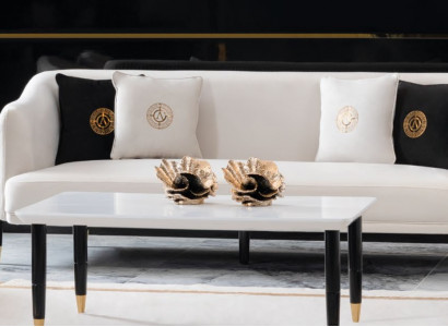 Design Sofa 3 Sitzer Design 210cm Luxus Sofas Couch 3er Neu Textilsofa Möbel