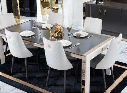 Tisch Massiv Holz Möbel aus Italien Esszimmer Tische Einrichtung Esstisch Luxus