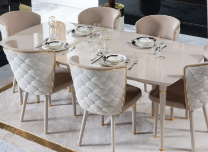 Esstisch Tisch Tische Modern Holz Ess Esszimmer Design Italienischer Stil Neu