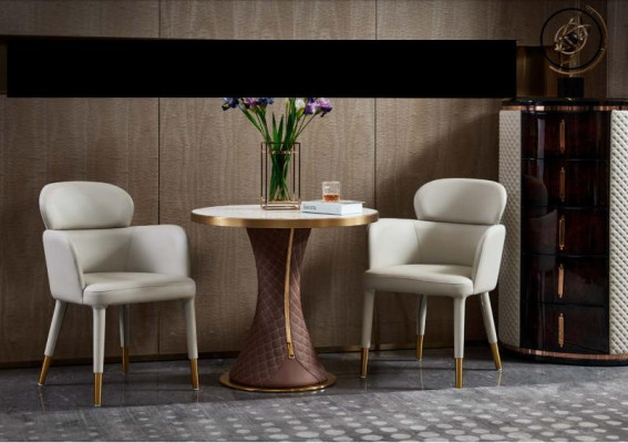 Kaffee Tisch Weiß Marmor Neu Beistelltisch Modern Design Möbel Luxus