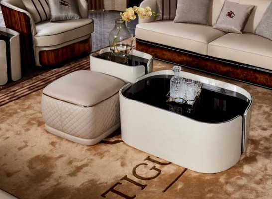 Couchtisch Modern Design Möbel Holz Luxus Weiß Neu Kreative Wohnzimmer Tisch