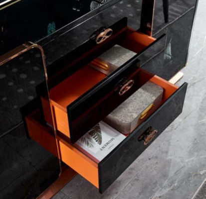 Kommode Sideboard Design Möbel Holz Kommoden Anrichte Echtholz Side