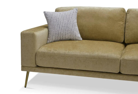 Design Stoff Ecksofa L-Form Sofa Couch Design Polster Textil Deko Modern