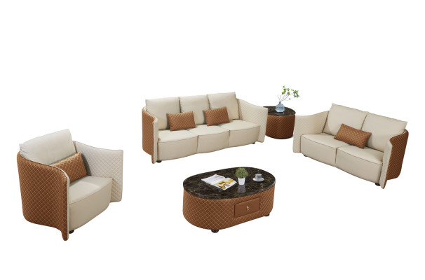 Sofagarnitur 3+2+1 Sitzer Set Sofa Design Modern Polster Couchen Couch