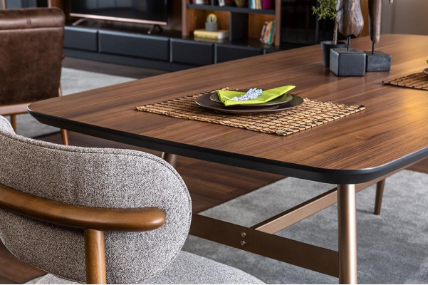 Esszimmertisch Esstisch Tisch Essecke Holz Baun Esszimmer Design Tische