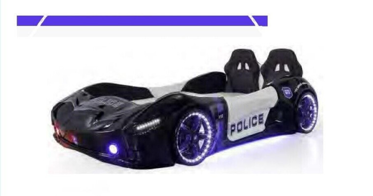 Rennwagen Auto Bett Matratze Kinderbett Autobett Kinderzimmer Betten Möbel Neu