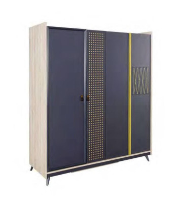 Jugend Kinder Zimmer Nachttisch Schrank Modern Schlafzimmer Kommode Tisch 5tlg.