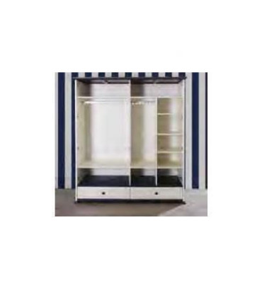 Kleiderschrank Schrank Jugendzimmer Möbel Design Jugend Schlafzimmer Weiß Neu