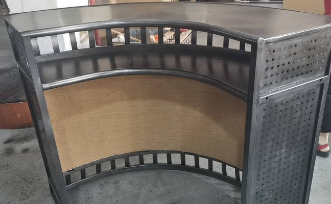 Vintage Bartisch Wohnzimmertisch Bartresen Beistelltisch Stehtisch Club Lounge